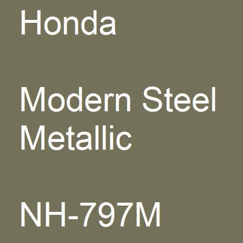 Honda, Modern Steel Metallic, NH-797M.